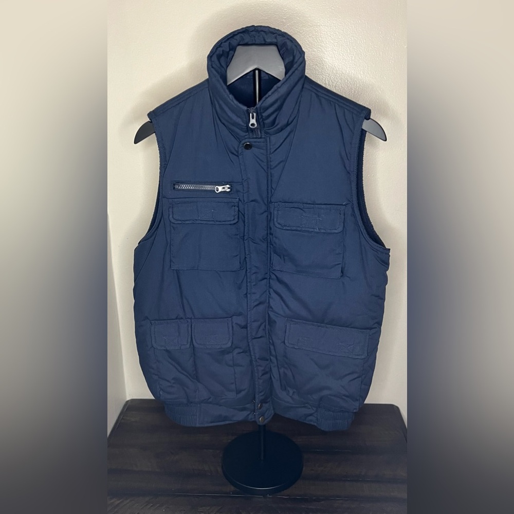 Men's Navy Insulated Vest